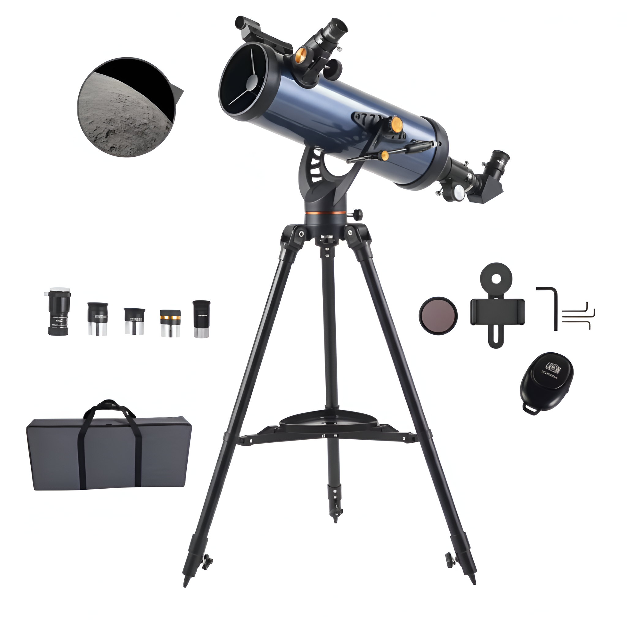 FalconSight 130EQ Reflector Telescope